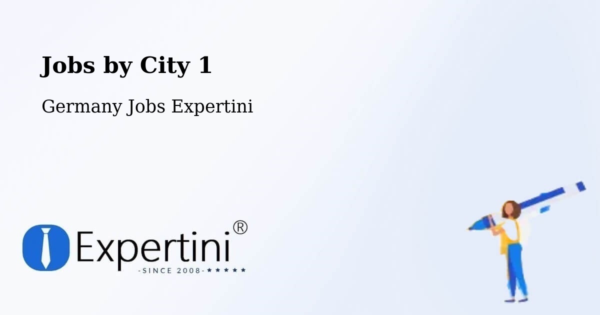 City Jobs in Germany - Expertini